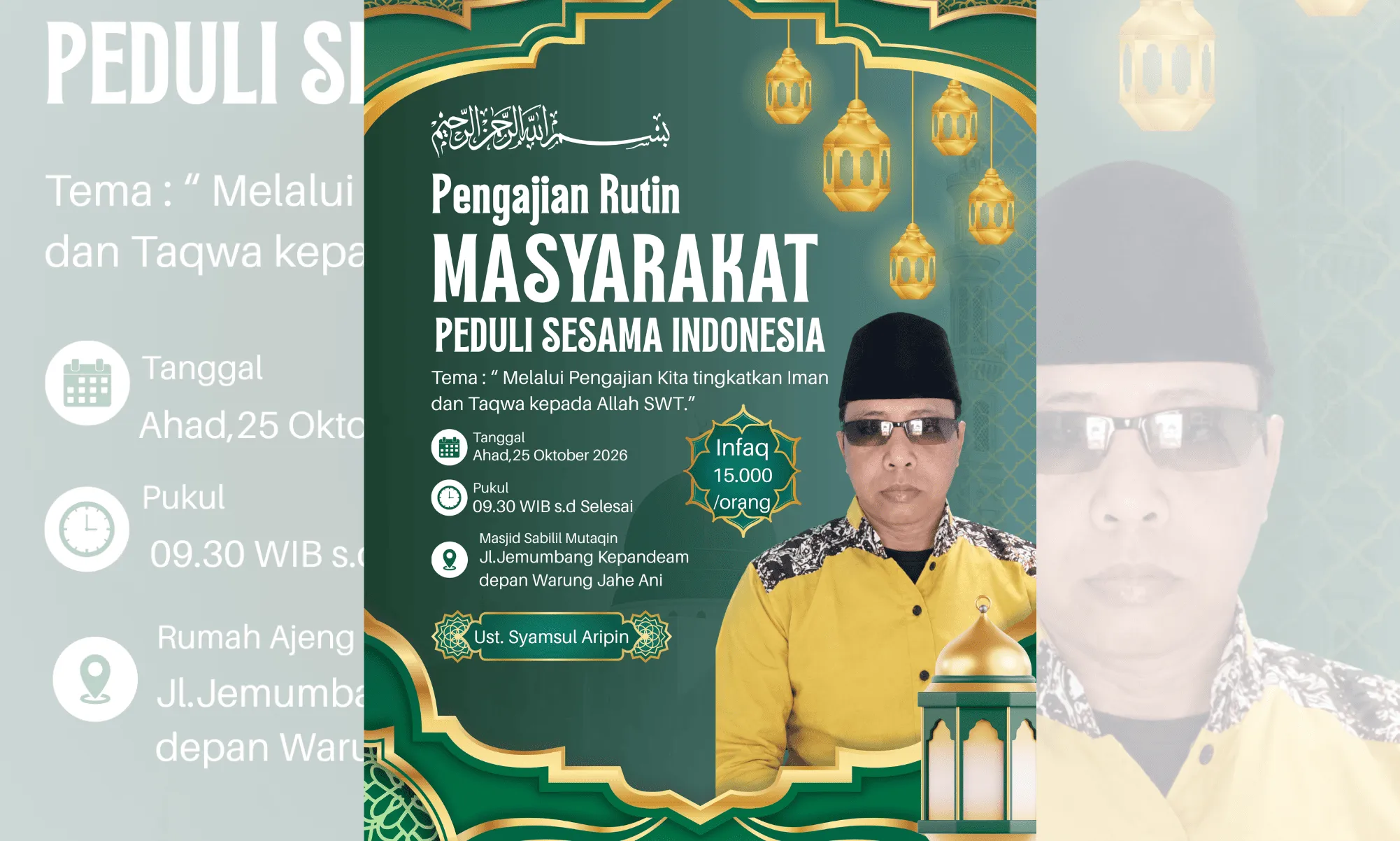  Pengajian Rutin MPSI Ajak Anggota Tingkatkan Iman dan Takwa kepada Allah SWT